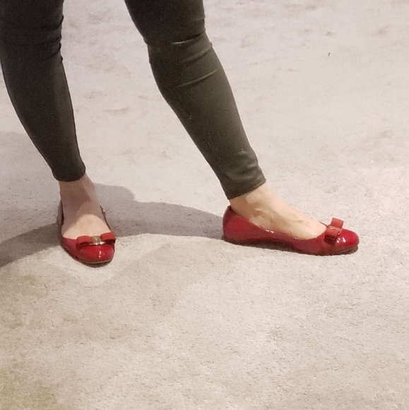 **SOLD***100%Authentic Salvatore Red Varina Ballet - Picture 5 of 13